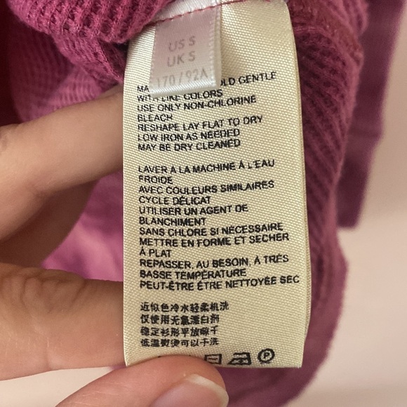 Maeve tie dye thermal top - Picture 5 of 6